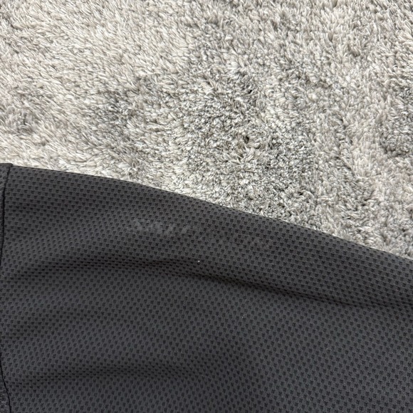 Salomon Quarter Zip Pullover Men's Large Black Motomesh Waffle Knit Long Sleeve - Picture 6 of 13